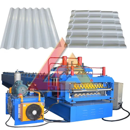 Steel Rib Type Wholesale Ibr Box Profile Trapezoidal Tile Metal Roofing Sheet Roll Forming Making Machine Wall Panel Machinery Price Production Line