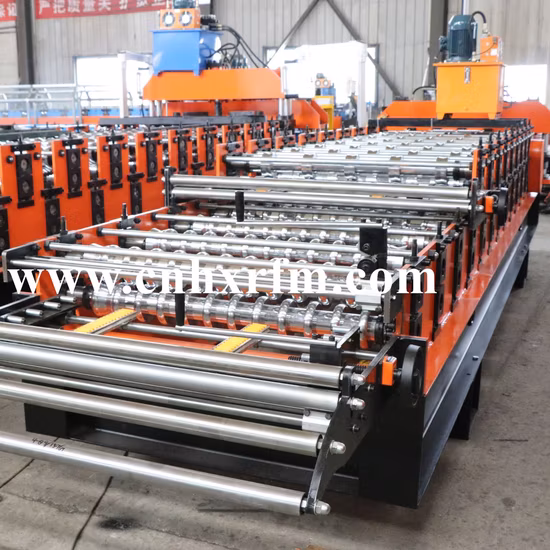 Corrugated Double Metal Roof Tile Making Machine