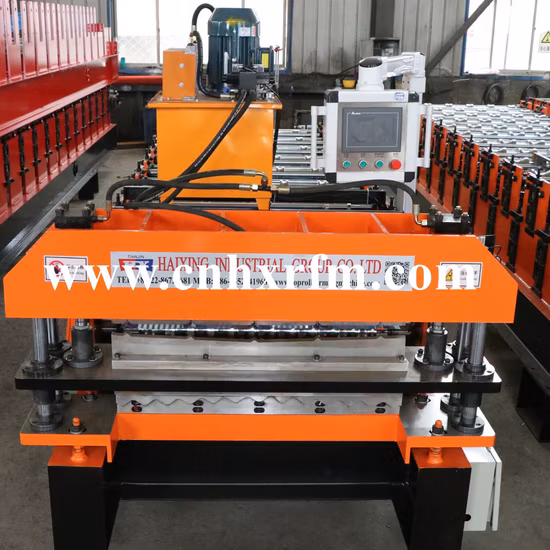Corrugated Double Metal Roof Tile Making Machine